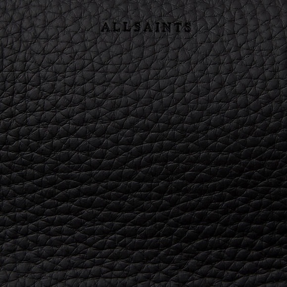 All Saints kits crossbody bag purse black leather - Picture 7 of 8
